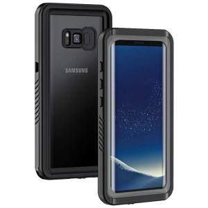 Capa Celular Prova Dágua IP68 Samsung Galaxy, LANHIEM LH WP S8, Preto