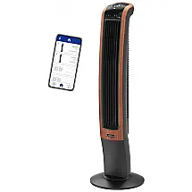 Ventilador de Torre com Bluetooth, 3 Velocidades Silenciosas para Quarto, Sala de Estar e Escritório, 110V, Lasko Wind Curve T42905