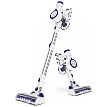Aspirador de Pó sem Fio 20000Pa com Filtro HEPA, 200W, Bivolt, ORFELD H01, Branco