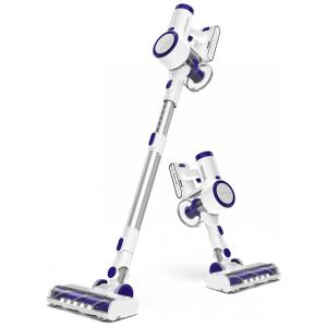 Aspirador de Pó sem Fio 20000Pa com Filtro HEPA, 200W, Bivolt, ORFELD H01, Branco