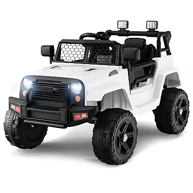 Caminhão Elétrico Infantil OLAKIDS Branco