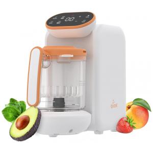 Processador de Alimentos para Bebês 5 em 1 com Aquecedor de Mamadeira Embutido, 110V 950W, Quark, Laranja