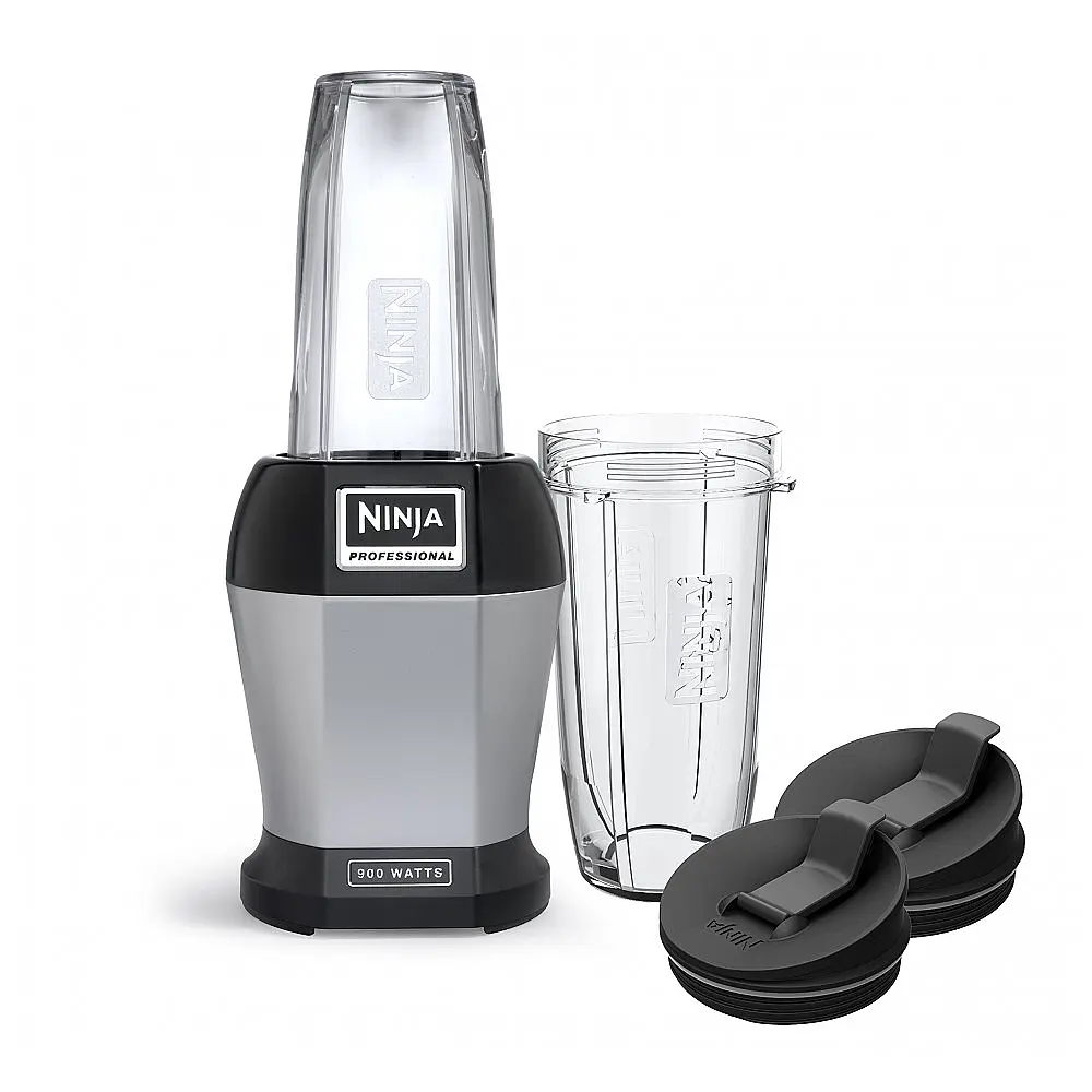Liquidificador Pessoal Ninja BL450C Nutri Pro 900W Copos 530 e 710 ml Sucos e Vitaminas