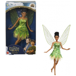 Boneca Tinker Bell da Disney com Asas Inspirada em Peter Pan e Wendy, Mattel