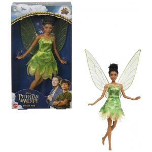 Boneca Tinker Bell da Disney com Asas Inspirada em Peter Pan e Wendy, Mattel