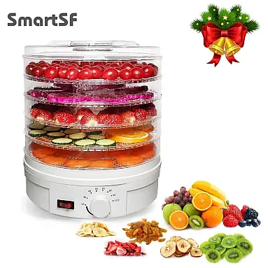 Desidratador de Alimentos, 5 Bandejas,