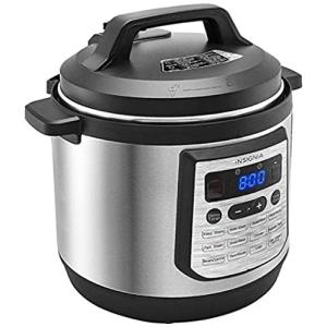 Panela de Pressão Elétrica 8L com 12 Predefinições e Painel de Led, 1000W, 110v, INSIGNIA NS MC80SS9, Preto