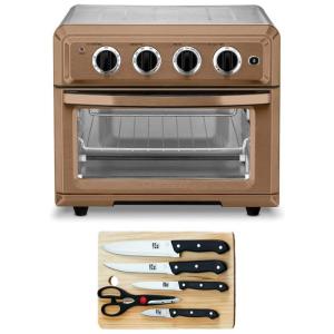 Airfryer, Forno Elétrico TOA 60C, Aço Inoxidável, Cobre, escuro, escuro, 110v, CUISINART, Dourado escuro