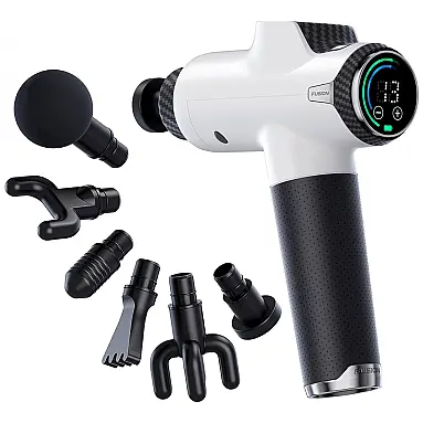 Fusion Black Massageador Pistola Elétrico