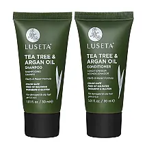 Shampoo e Condicionador Óleo de Argan Limpa os Cabelos Oleosos e o Couro Cabeludo 30ml