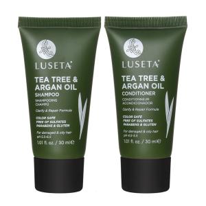 Shampoo e Condicionador Óleo de Argan Limpa os Cabelos Oleosos e o Couro Cabeludo 30ml