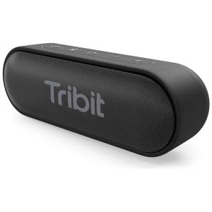 XSound Caixa de Som Bluetooth 5.0 sem Fio Portátil à Prova d IPX7, 16W, até 24H, TRIBIT TS BTS20, Preto