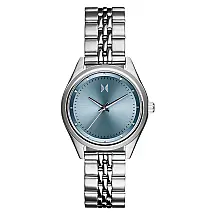 Relógio Feminino Analógico Quartzo de Aço Inoxidável, MVMT 28000079, Prateado