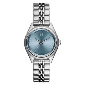 Relógio Feminino Analógico Quartzo de Aço Inoxidável, MVMT 28000079, Prateado