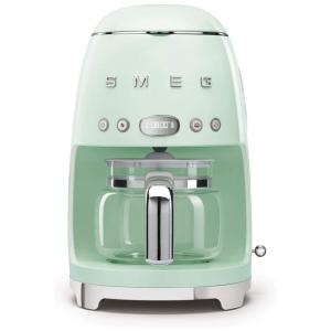 Máquina de Café Expresso 50s Retro 20 Bar Tanque de 10 Xícaras, 110v, SMEG DCF02PGUS, Verde