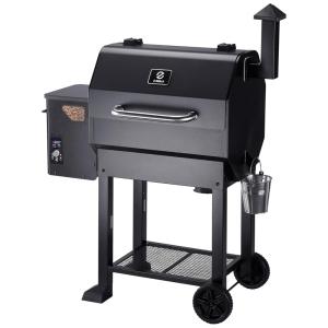 Churrasqueira á Pellet de Madeira com Controle PID 2.0, Superfície de Cozimento Total 1100 cm2 e Sondas de Carne para Churrasco ao Ar Livre