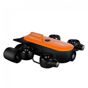 Drone Aquático Inteligente com Câmera 4K UHD, Vídeo e Luz LED, Geneinno, Laranja