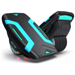 Hoverboard Shoes com Luz LED, Velocidade de 10 km/h e Alcance até 10 km, para Crianças e Adultos, 110V, Gyroor S300, Azul