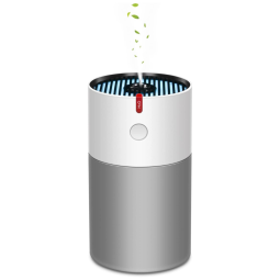 FG Umidificador Ultrassônico Portátil 220mL até 10H, 110V, Cinza