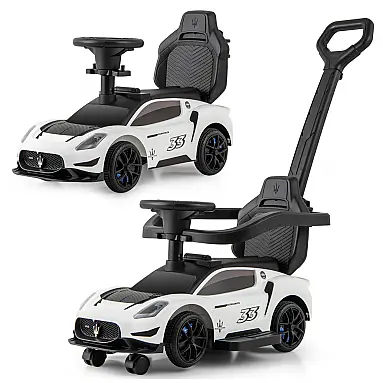 Carrinho Andador Costzon Maserati Branco