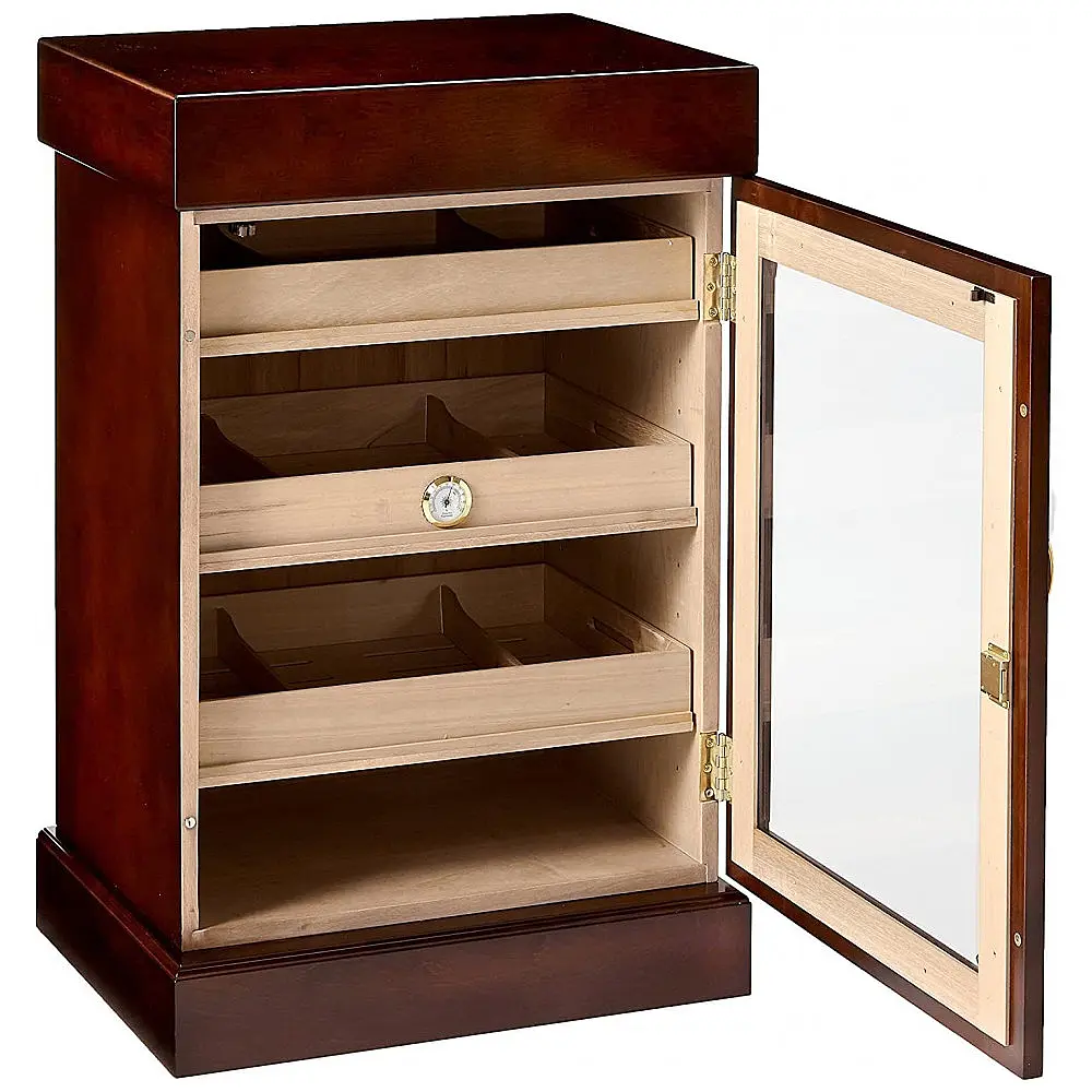 Humidor para Charutos Quality Importers HUM-1200M com Capacidade para 1000 Charutos e Porta Temperada — foto 3