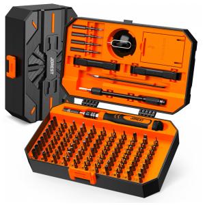 Kit de Chaves de Fenda de Precisão Pequeno JOREST 115 Peças Colorido - 103 Bits Magnéticos para Reparos Domésticos