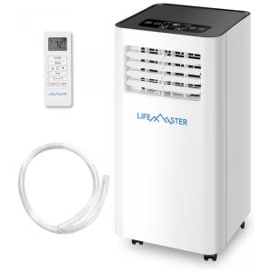 Ar-condicionado Portátil LifeMaster 14.000 BTU, Desumidificador e Ventilador, Controle Remoto Digital