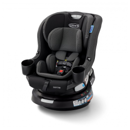 Cadeirinha de Carro Conversível Graco EasyTurn 360 2 em 1, Giro de 360 Graus, Design Slim - Cyran