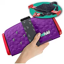 Assento Elevador Mifold Comfort Roxo Ultracompacto Portátil 18 a 45 kg