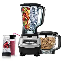 Ninja Liquidificador Profissional Multifuncional 2L com 4 Modos, 1200W, escuro, escuro, 110v, MYTRIX BL780, Cinza escuro