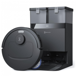 Robô Aspirador ECOVACS DEEBOT T30C Preto Sucção 20.000 Pa TruEdge ZeroTangle 220V