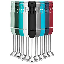 Mixer Portátil com 2 Velocidades, 300W, 110v, CHEFMAN Immersion Stick Hand Blender, Preto