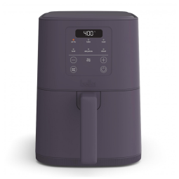 Air Fruer Compacta 3,73L com Revestimento Antiaderente e 6 Programas, 110V, Bella Slim, Ameixa