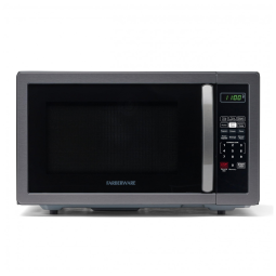 Micro Ondas de Bancada em Aço Inoxidável 31L com Iluminação LED, 110V 1000W, Farberware, Preto