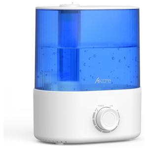 Umidificador Ultrassônico Portátil SUBOR 2,5 Litros Até 14H e Giratório em 360 , 110V, Branco