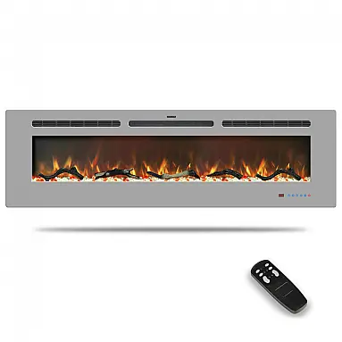 Lareira Elétrica de 152 cm,