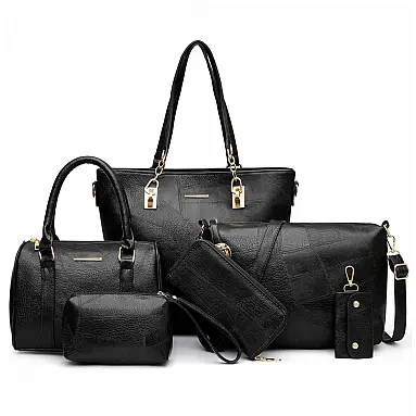 Conjunto Feminino 6 Peças Bolsas