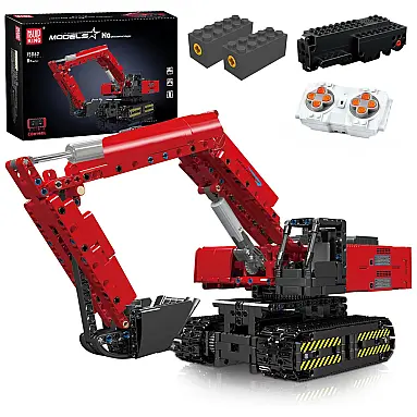 Kit de Construção Escavadeira com