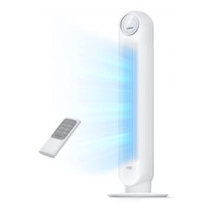 Ventilador de Torre com 4 Velocidades, 4 Modos e Temporizador de 8 Horas, 110V 42W, Dreo, Branco