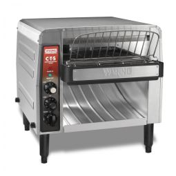 Torradeira Elétrica até 1000 Fatias em 1 Hora, 2700W, Aço Inoxidável, 208v, WARING CTS1000B, Prateado