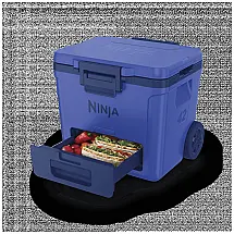 FrostVault 39.19 litros geladeira with Wheels in Royal Blue