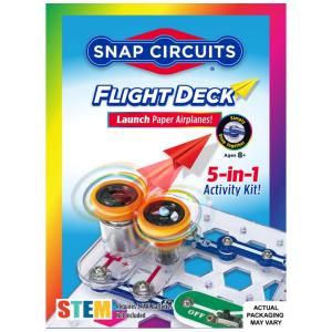 Snap Circuits Flight Deck – Kit Educacional de Eletrônica e Física para Crianças a Partir de 8 Anos