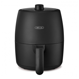 Forno e Fritadeira Elétrica BELLA 1,89 L Manual, 5 em 1, bandeja e cesto antiaderente e lavável, 1200W, sistema de aquecimento potente
