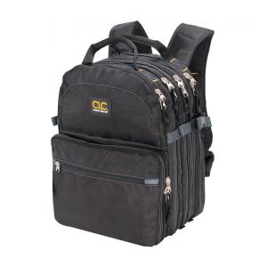 Mochila de Ferramentas Organizadora com 75 Compartimentos, CUSTOM LEATHERCRAFT 1132, Preto