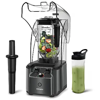 Liquidificador Comercial CRANDDI K90 Cinza
