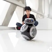 Robô Inteligente MIMY Star Wars com Controle por APP para Crianças Acima de 6 Anos, Cinza