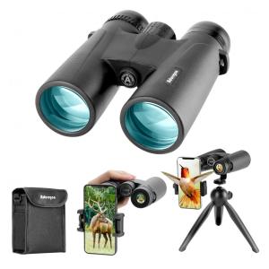 Binóculos HD 12x42 À prova d e Bolsa de zenamento, Visão 914 Metros, ADORRGON 889268, Preto