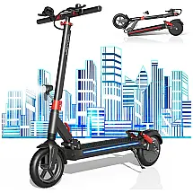 Patinete Elétrico Dobrável para Adultos até 50 km por hora, 600W, JOYOR G5, Preto