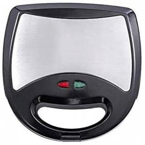 Sandwich Maker, Electric Waffle Maker and Panini Grill with Non stick Cooking Surface, Indicator Lights, 3 Replaceable Grill Plates Double