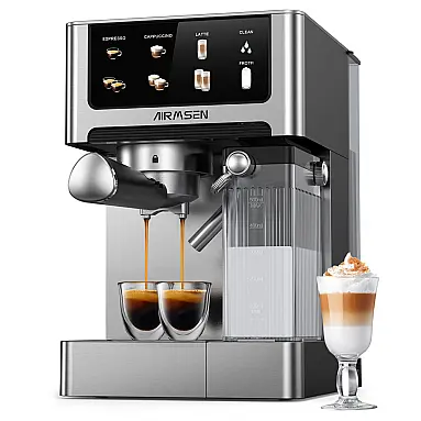 Cafeteira Espresso AIRMSEN Prata 1,8L